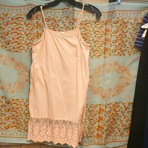 Great as the underlay with the White Eyelet Dress